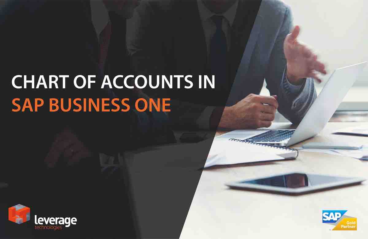 Chart of Accounts in SAP Business One - Get your chart of accounts in order