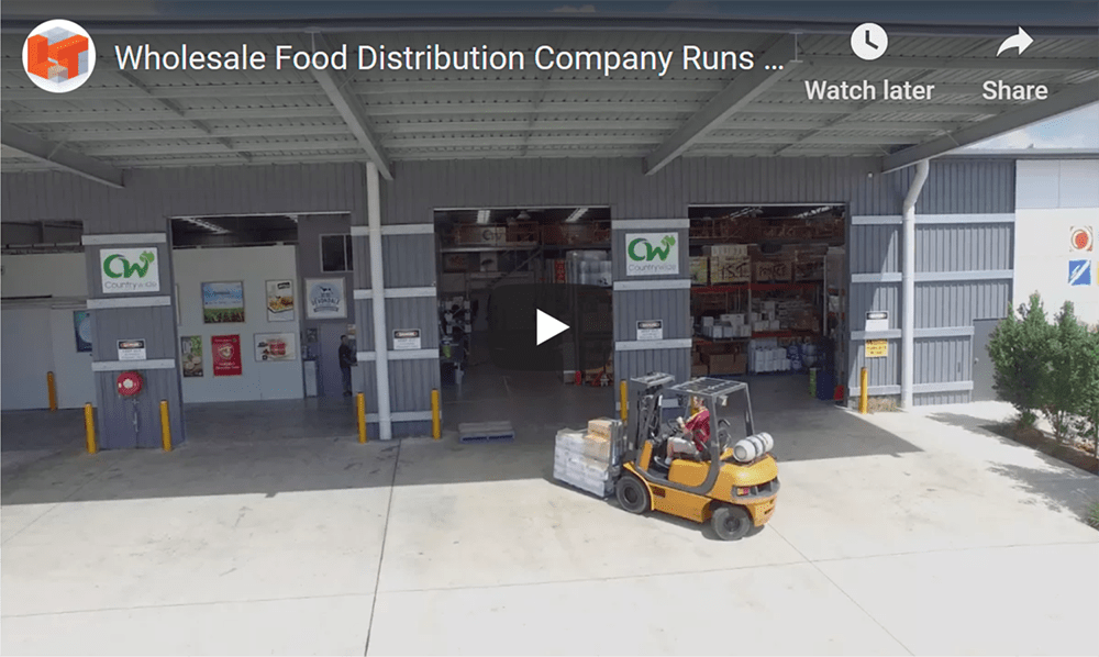Wholesale food distribution company runs fast with SAP Business One