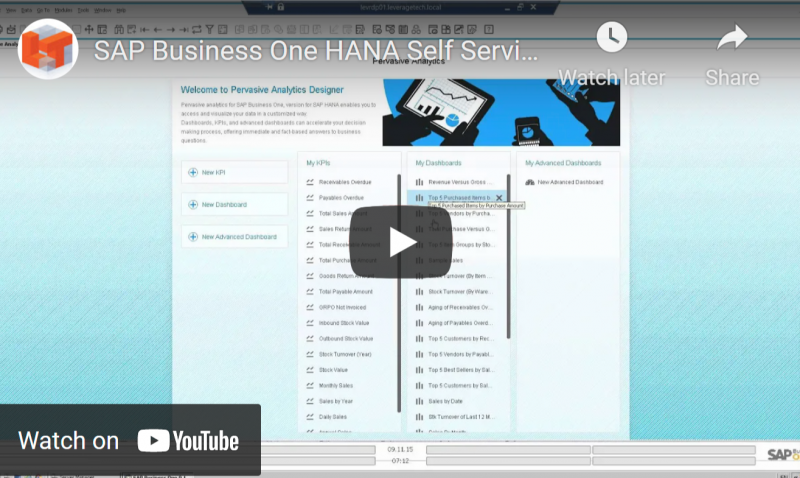 HANA reporting made easy