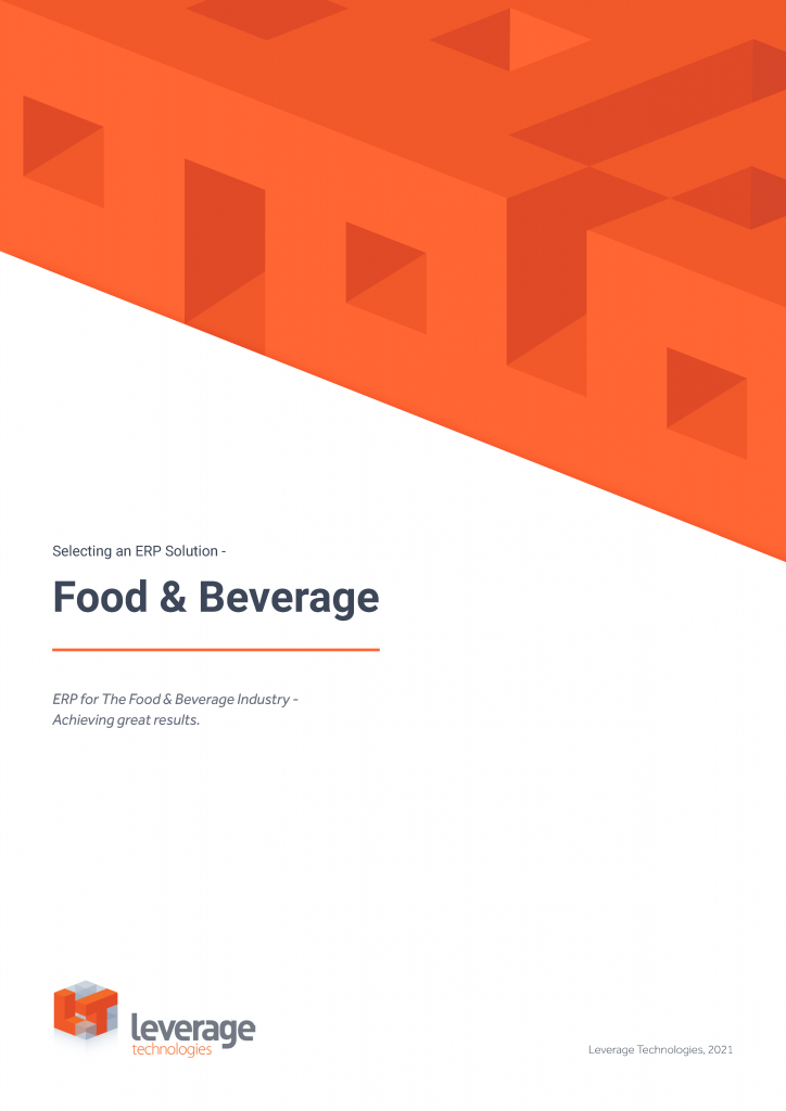 Selecting an ERP Solution Food & Beverage